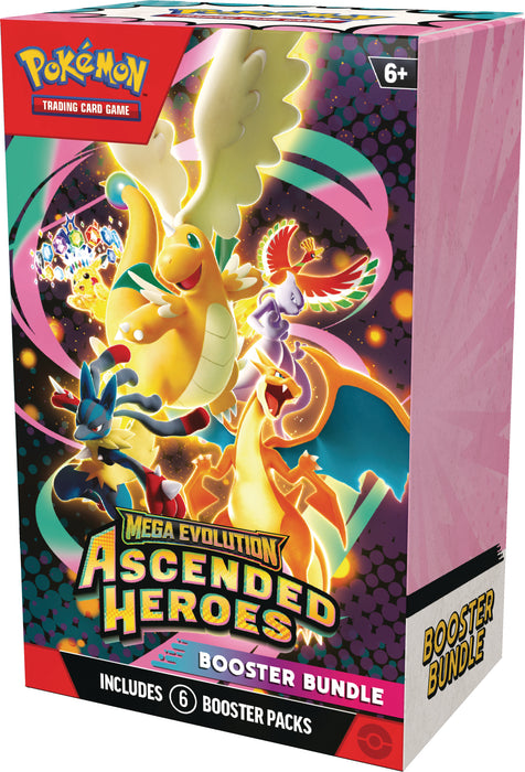 POKEMON - ASCENDED HEROES ENHANCED Booster Bundle (6 st boosters)