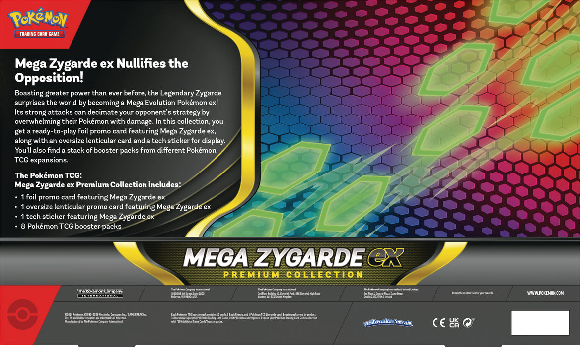 Pokémon - TCG: Premium EX Mega Zygarde