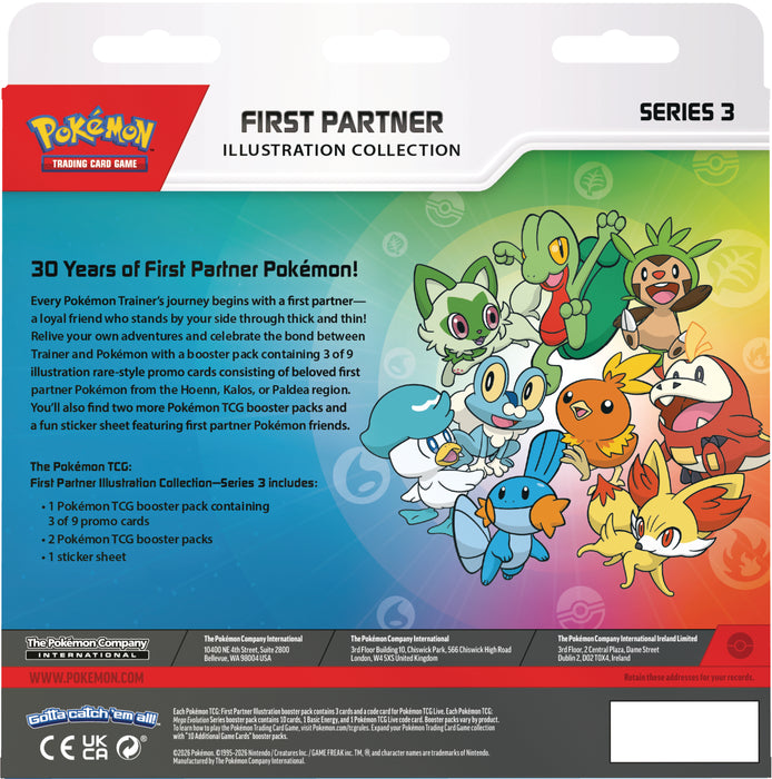 Pokémon - TCG: First Partner Illustration Collections: Serie 3