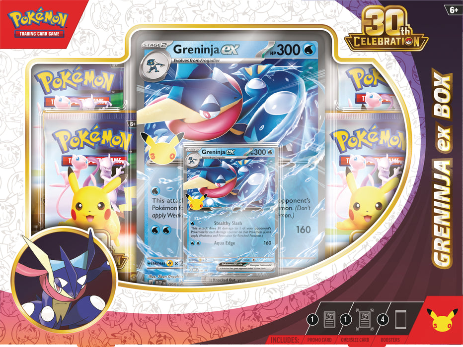 Pokemon Celebration 30th EX Box Greninja - TCG