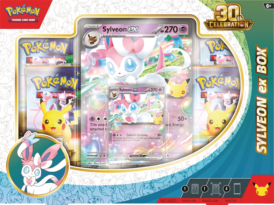 Pokemon Celebration 30th EX Box Sylveon - TCG