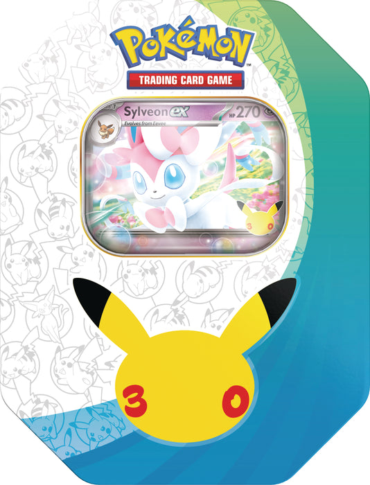 Pokemon Celebration 30th EX Tin Sylveon - TCG