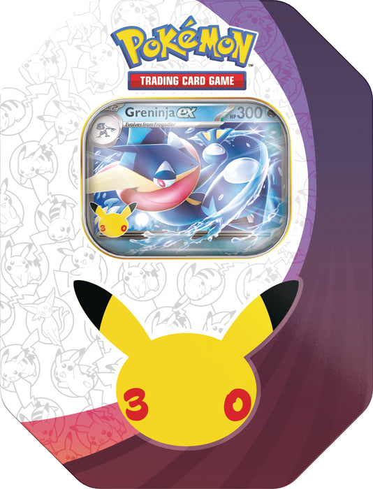Pokemon Celebration 30th EX Tin Greninja - TCG