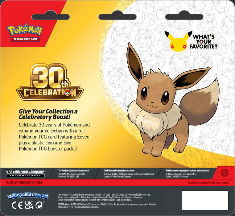 Pokemon Celebration 30th 2-pack Blister - TCG