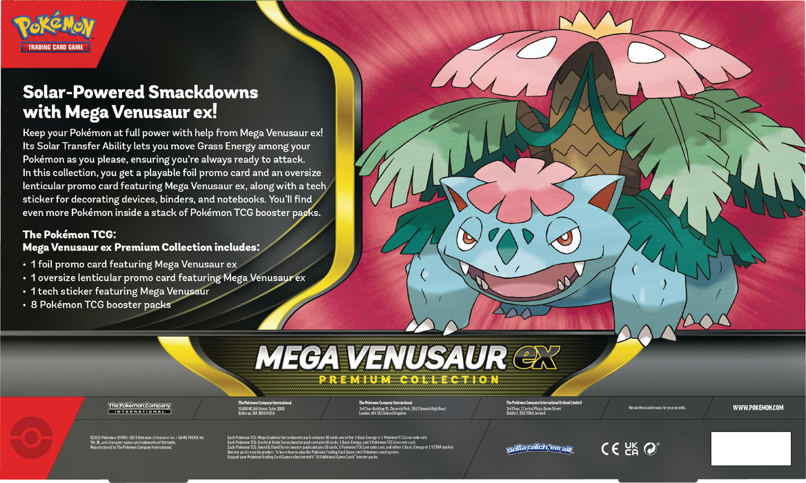 Pokemon Mega Venusaur Ex Premium Collection