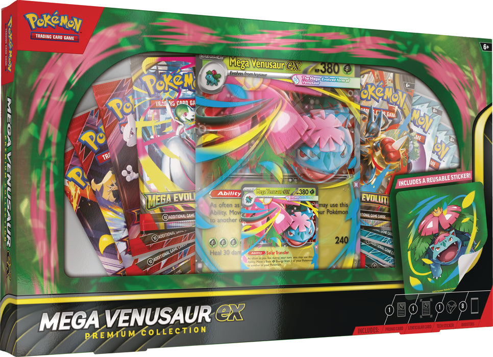 Pokemon Mega Venusaur Ex Premium Collection