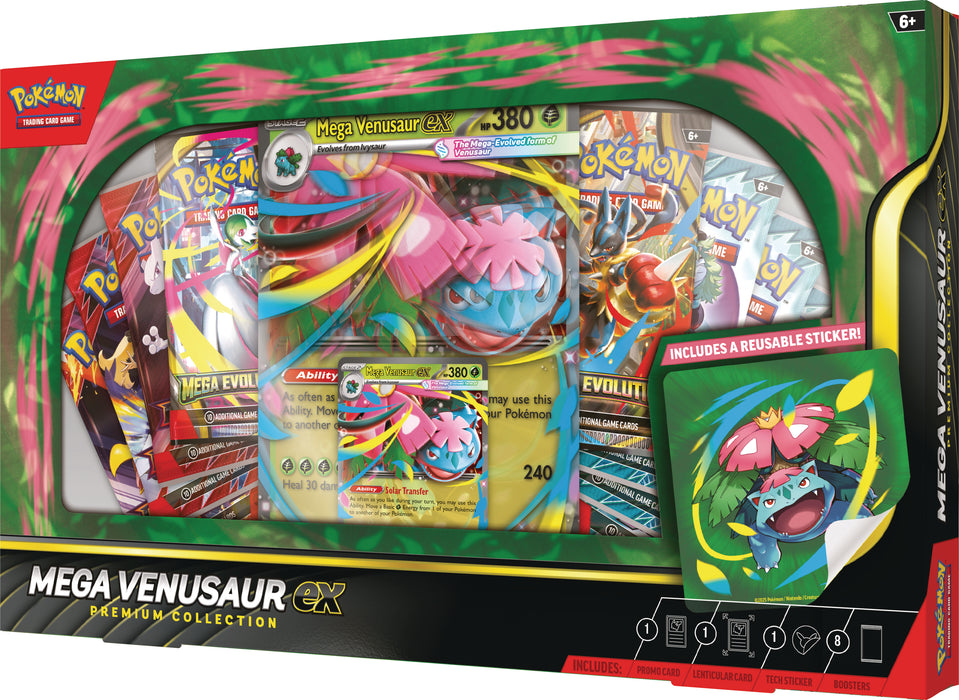 Pokemon Mega Venusaur Ex Premium Collection