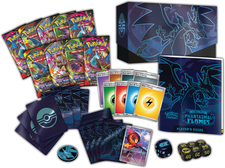 Pokemon ME02 Phantasmal Flames Elite Trainer Box - ETB Charizard