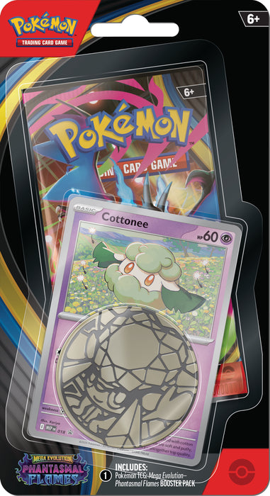Pokémon - Mega Evolution Phantasmal Flames Checklane Blister