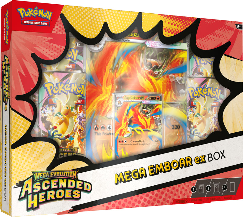 Pokémon - TCG: Ascended Heroes - EX BOX (1 st) (artwork slumpas)