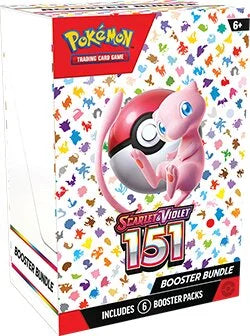 Pokemon Scarlet & Violet 3.5: 151 Booster Bundle (6 boosters)