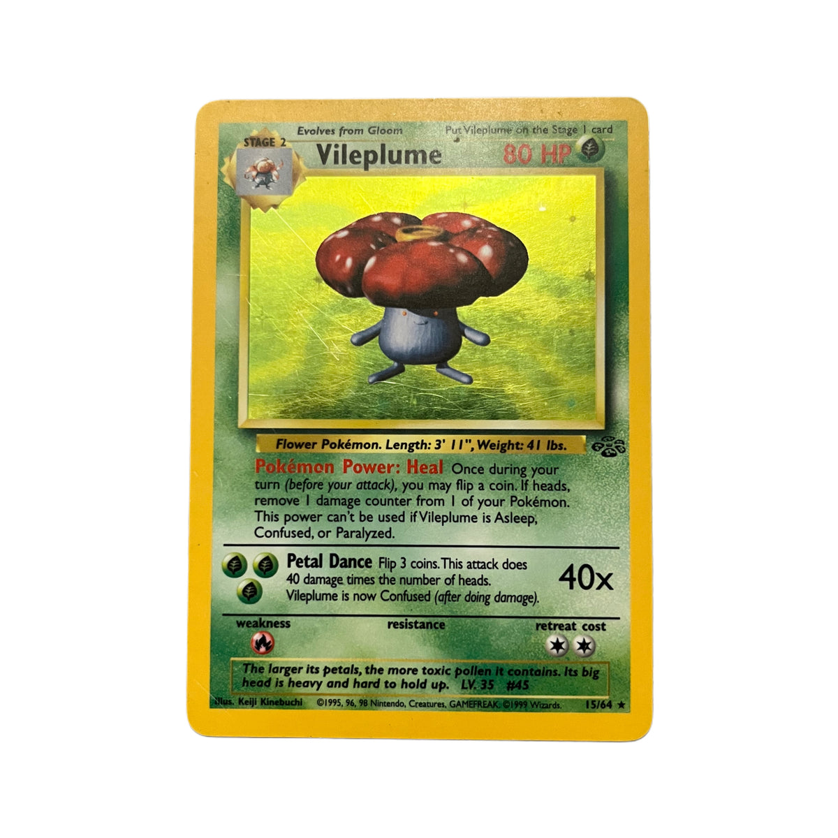 Vileplume - 15/64 - Holo Unlimited
