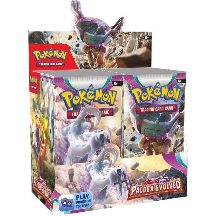 Pokemon TCG Scarlet & Violet 2: Paldea Evolved Booster Display (36 Boosters) Booster Box