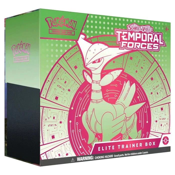 Pokémon Scarlet & Violet 5: Temporal Forces Elite Trainer Box