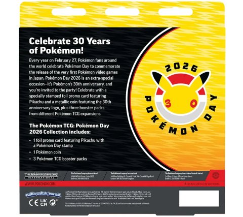 Pokémon - TCG: Pokemon Day 2026 Box