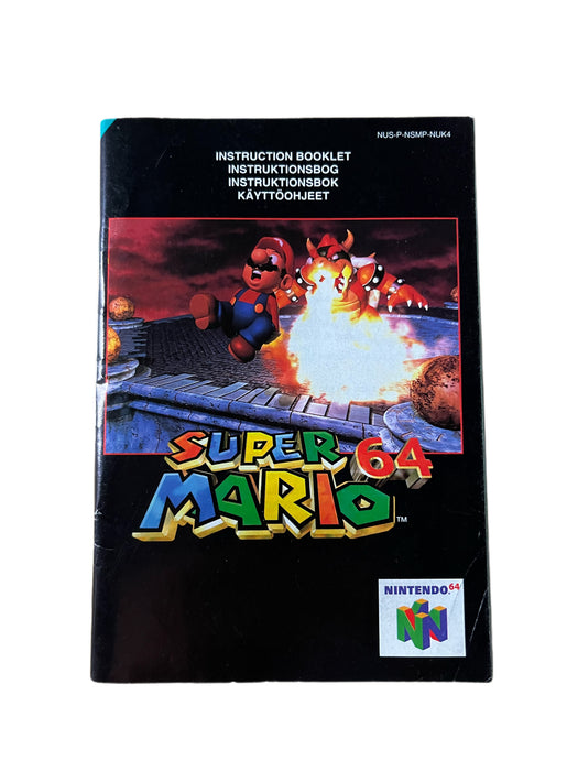 Super Mario 64 - Manual