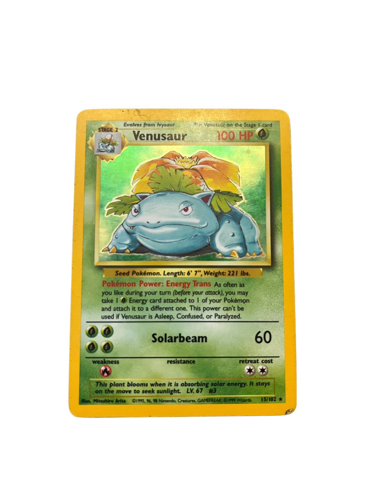 Venusaur - 15/102 - Holo Unlimited