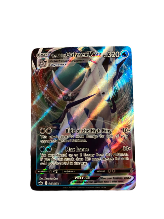 Ice Rider Calyrex VMAX - 046/198 - Ultra Rare - Chilling Reign SpelMaffian Ice Rider Calyrex VMAX - 046/198 - Ultra Rare - Chilling Reign SpelMaffian