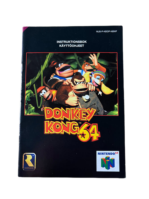 Donkey Kong 64 - Manual