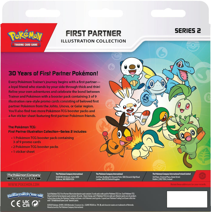 Pokémon - TCG: First Partner Illustration Collections: Serie 2