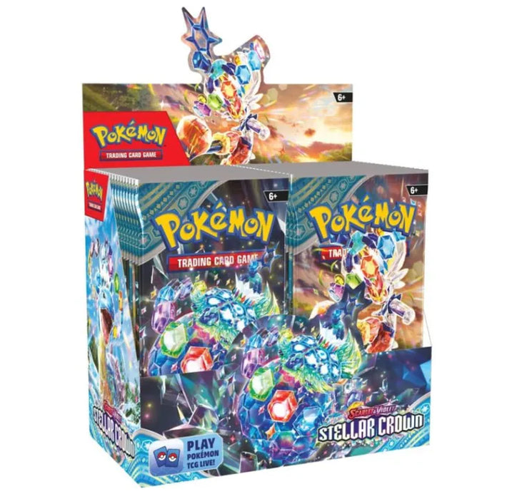 Pokémon Scarlet & Violet 6: Stellar Crown Booster Box