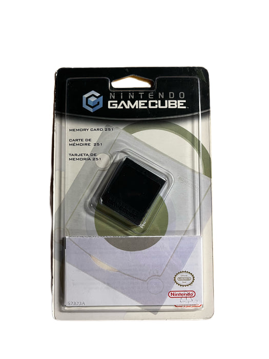 Oöppnat Original Memory Card - Gamecube