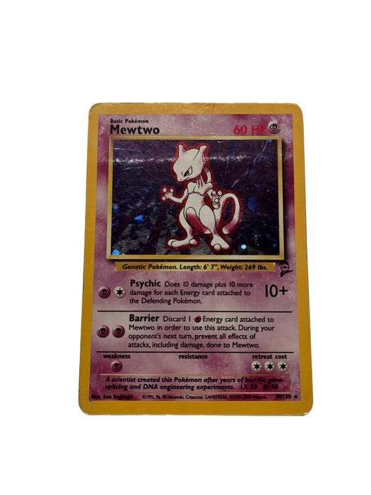 Mewtwo - 10/130 - Holo - Base Set 2