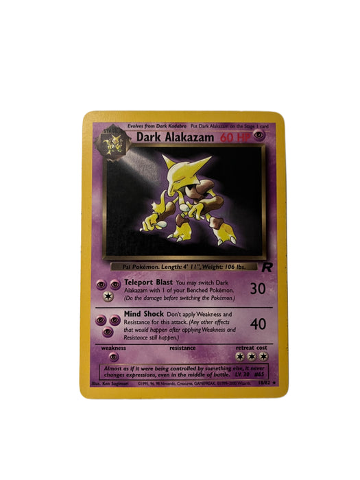 Dark Alakazam - 18/82 - Rare Unlimited