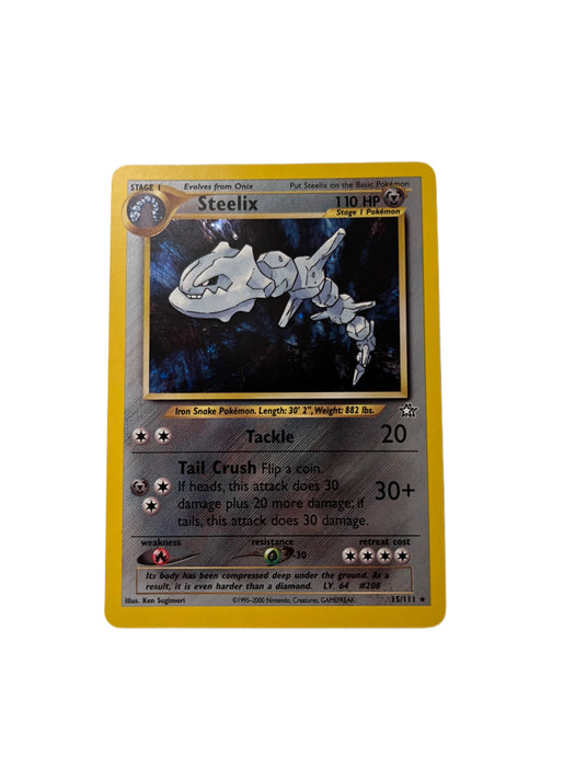 Steelix - 15/111 - Holo Unlimited SpelMaffian Steelix - 15/111 - Holo Unlimited SpelMaffian