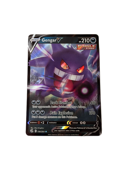 Gengar V - 156/264 - Ultra Rare - Fusion Strike SpelMaffian Gengar V - 156/264 - Ultra Rare - Fusion Strike SpelMaffian