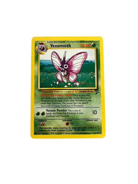 Venomoth - 31/130 - Rare - Base Set 2