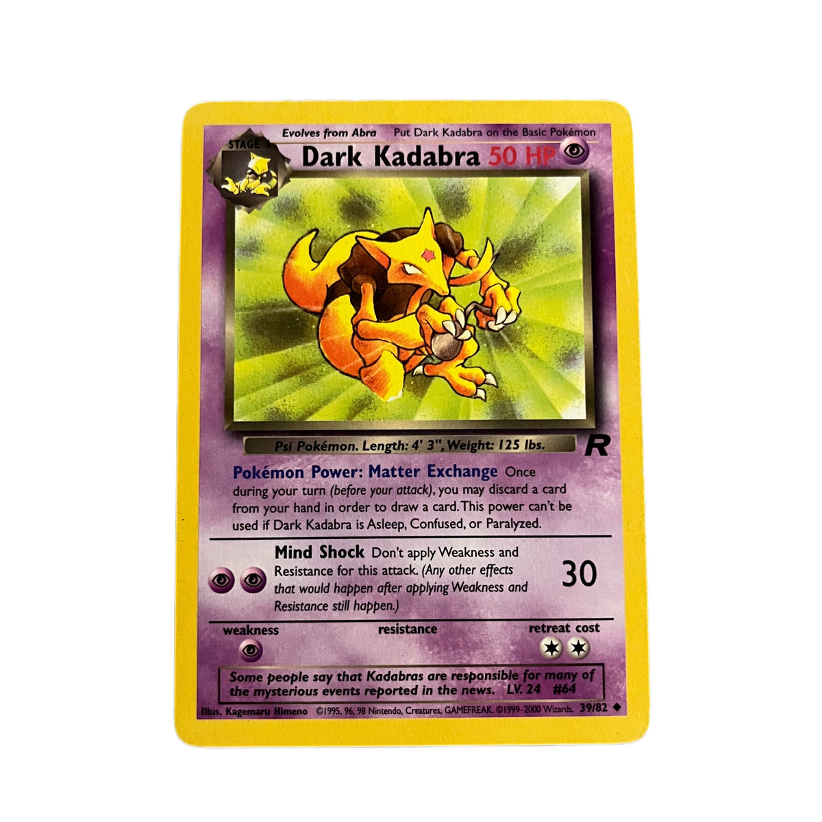 Dark Kadabra - 39/82 - Uncommon Unlimited
