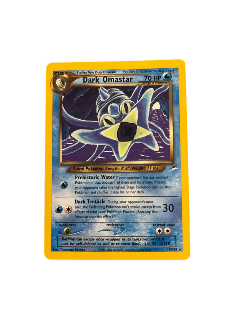 Dark Omastar - 19/105 - Rare Unlimited - Neo Destiny— SpelMaffian