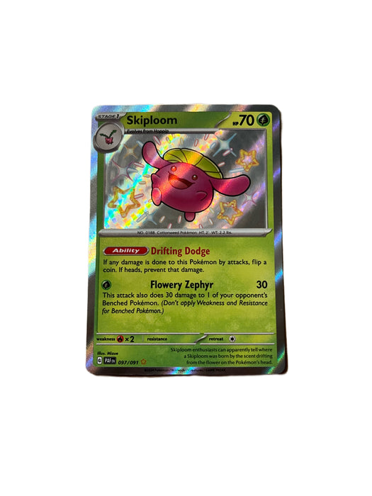 Skiploom - 097/091 - Shiny Rare - Paldean Fates