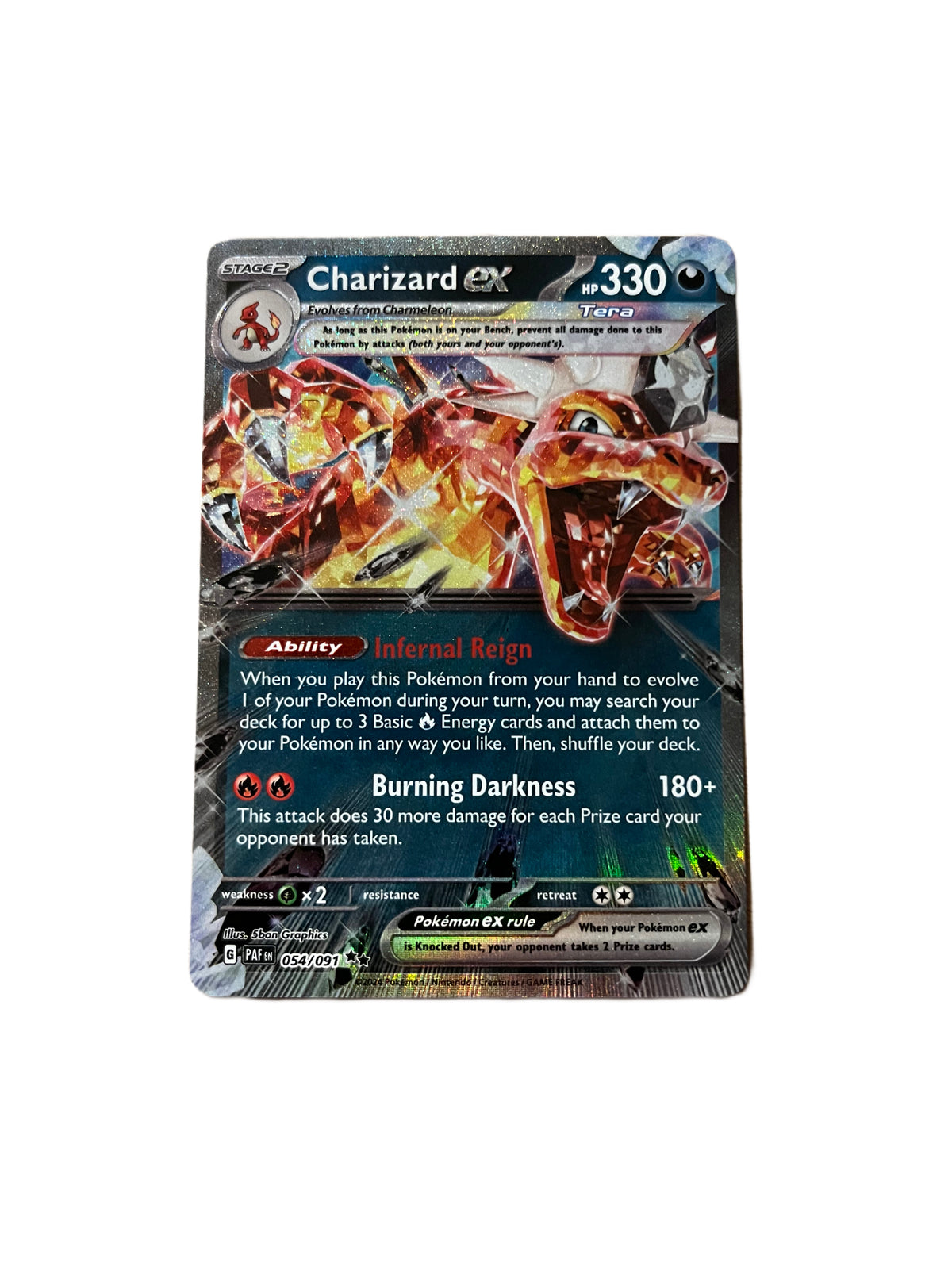 Charizard ex - 054/091 - Ultra Rare