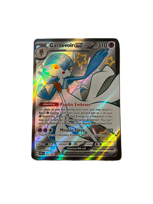 Gardevoir ex - 217/091 - Shiny Ultra Rare - Paldean Fates