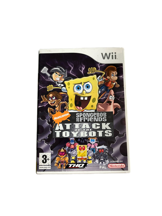 Spongebob And Friends Attack Of The Toybots - Wii
