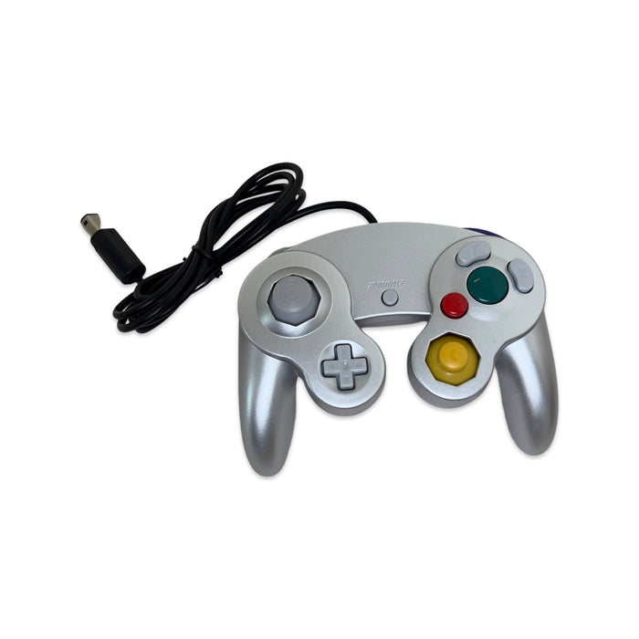 Tredjeparts Handkontroll Silver - Nintendo Gamecube