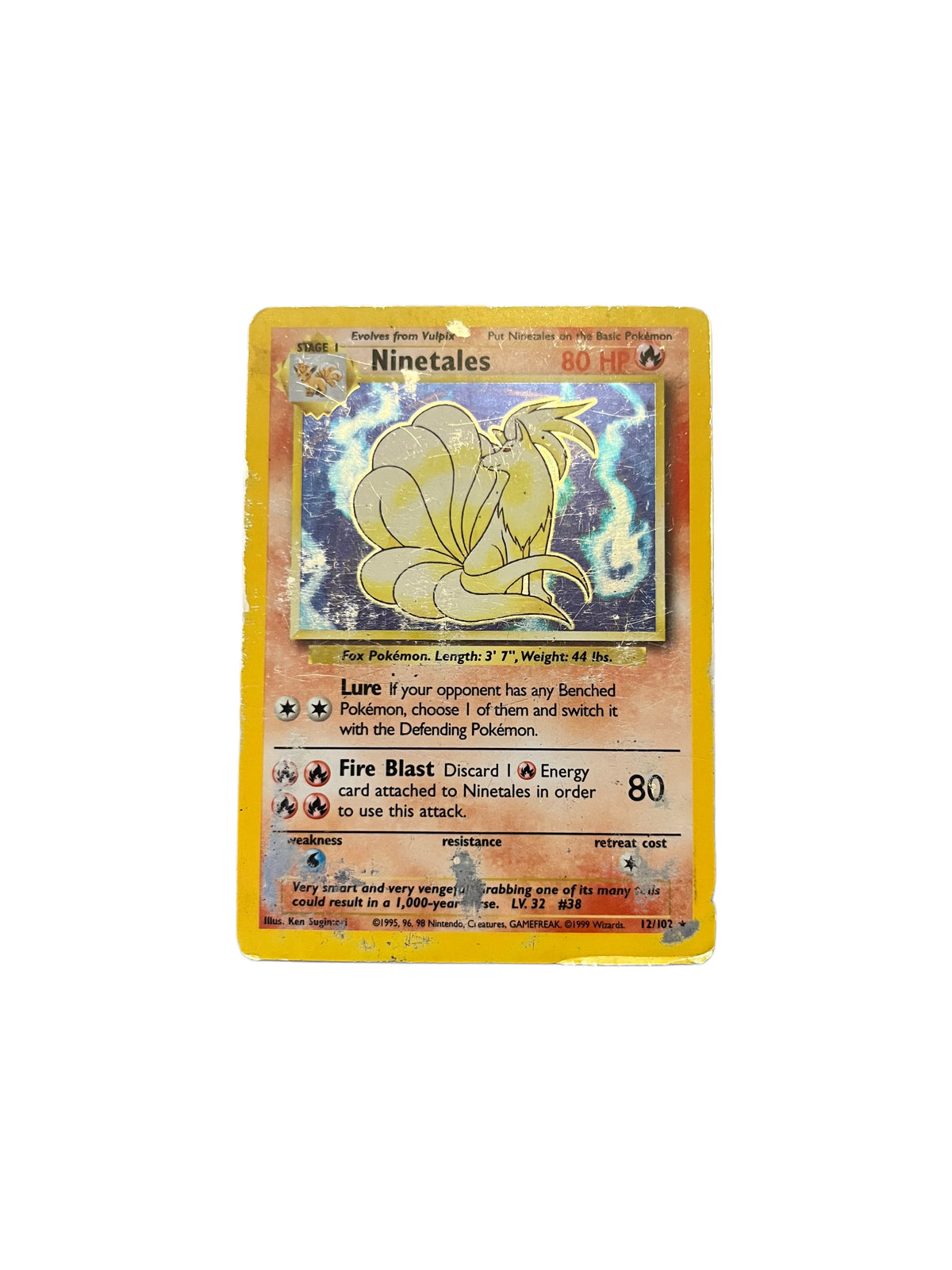 Ninetales - 12/102 - Holo Unlimited
