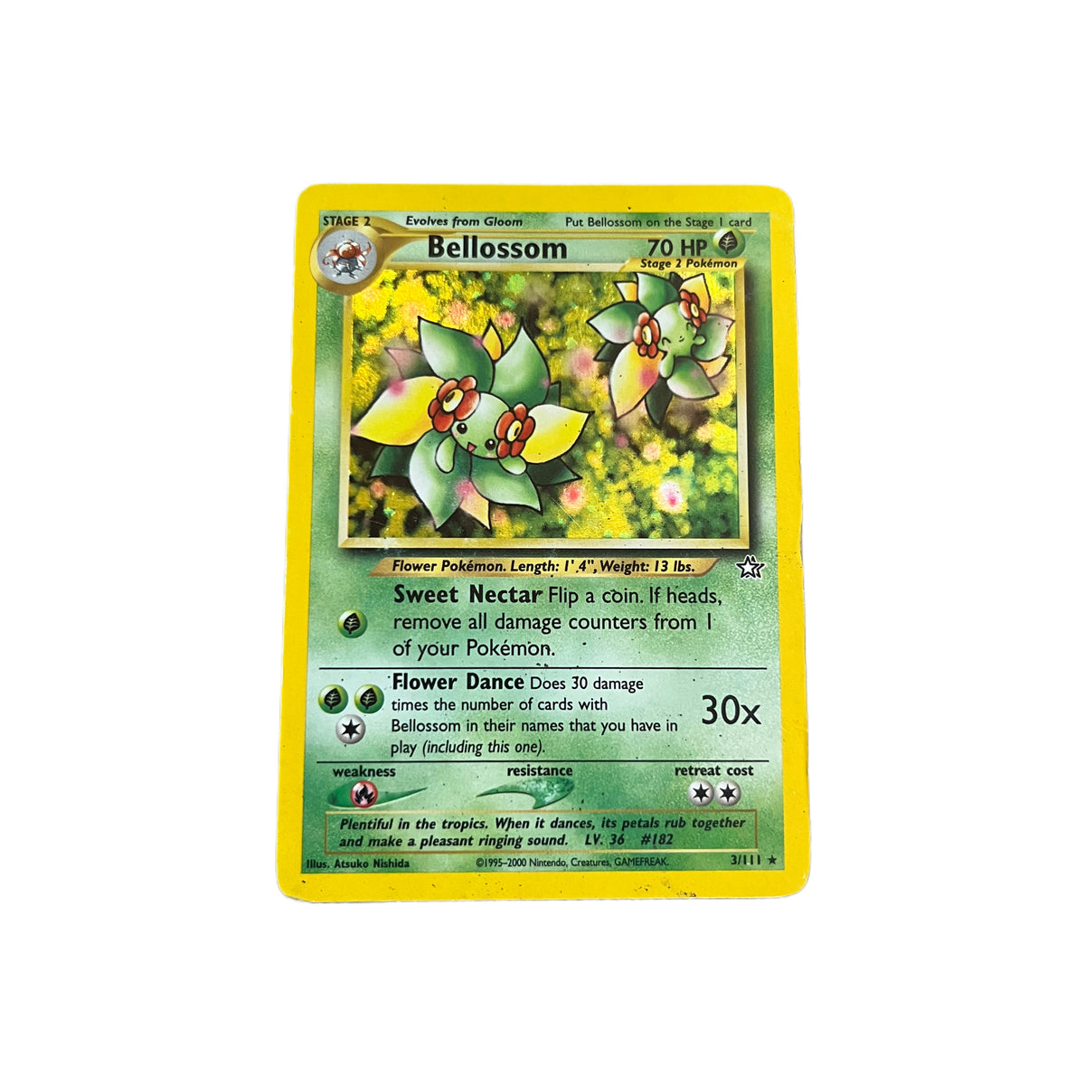 Bellossom - 3/111 - Holo Unlimited - Neo Genesis— SpelMaffian