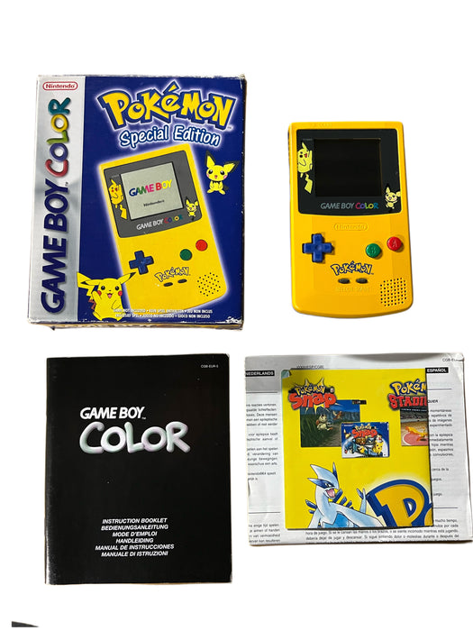Nintendo GameBoy Color - Pokemon Special Edition - Komplett