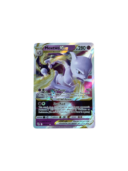 Mewtwo VSTAR - 031/078 - Ultra Rare Pokemon Go Singles SpelMaffian Mewtwo VSTAR - 031/078 - Ultra Rare Pokemon Go Singles SpelMaffian
