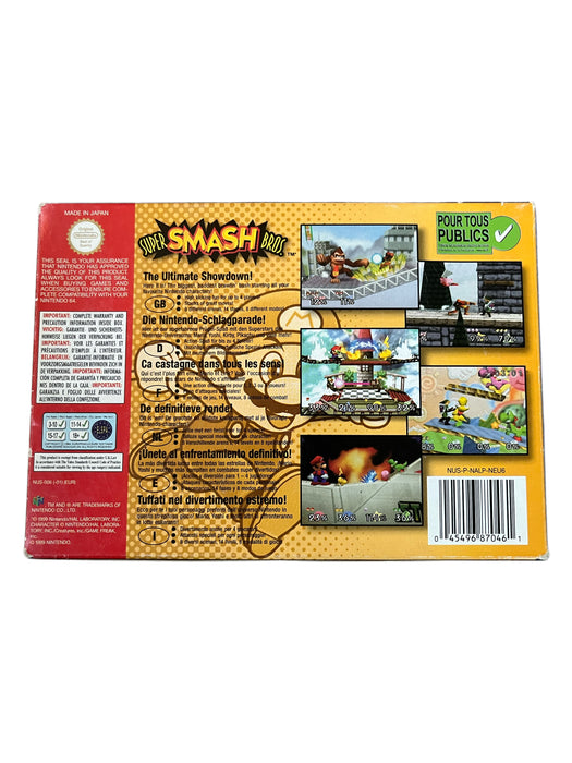 Super Smash Bros - Komplett Paket