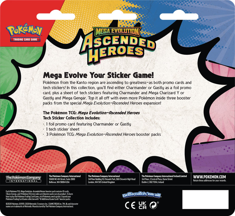 Pokémon - TCG: Ascended Heroes Tech Sticker Collection (1 st)