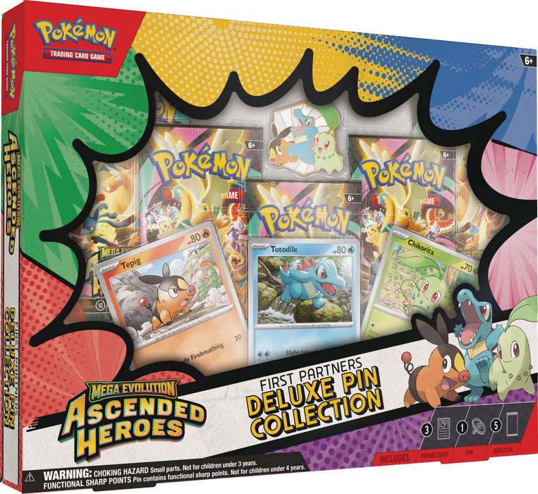 Pokémon - TCG: Ascended Heroes - Deluxe Pin Collection Box