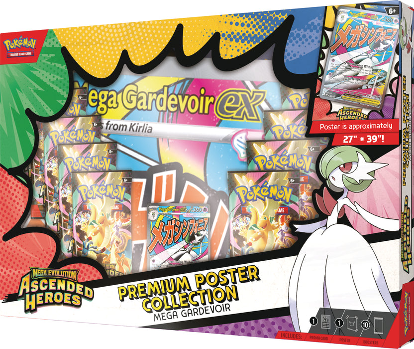 Pokémon - TCG: Ascended Heroes - Premium Poster Collection (artwork slumpas)