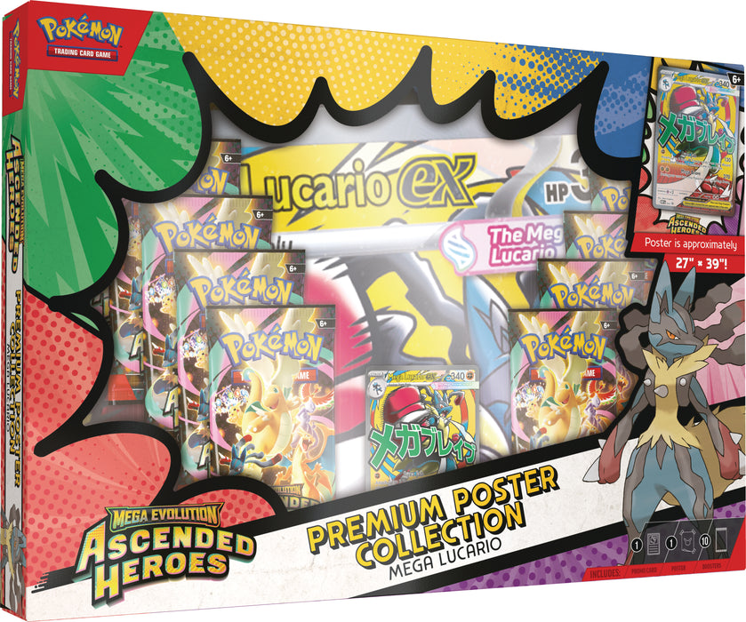 Pokémon - TCG: Ascended Heroes - Premium Poster Collection (artwork slumpas)