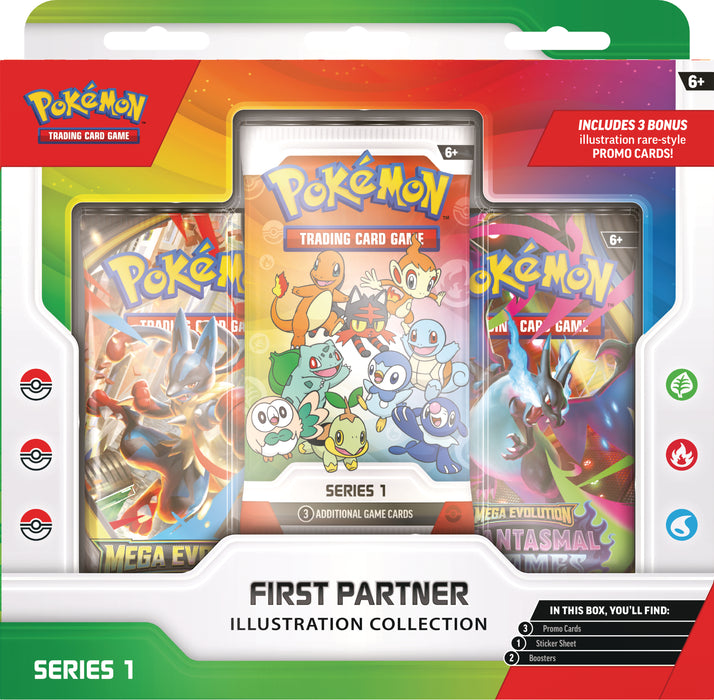 Pokémon - TCG: First Partner Illustration Collections: Serie 1
