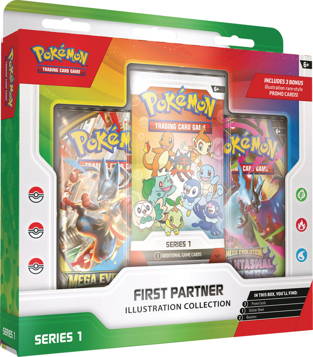 Pokémon - TCG: First Partner Illustration Collections: Serie 1