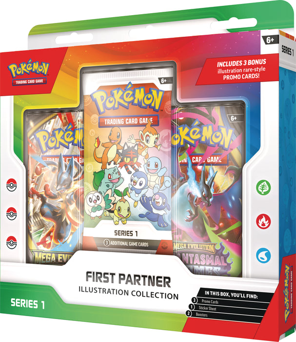 Pokémon - TCG: First Partner Illustration Collections: Serie 1